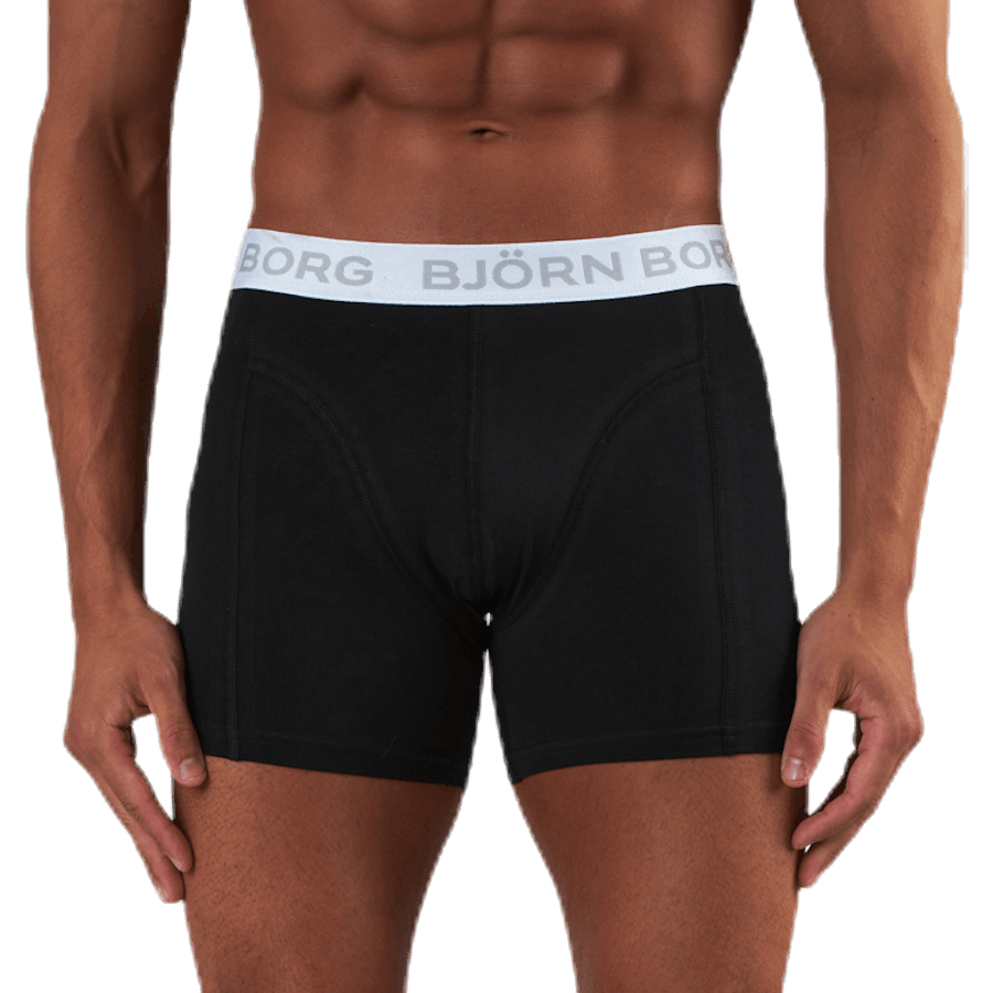 Sammy Gigant Leo Shorts 3-Pack Black/Grey