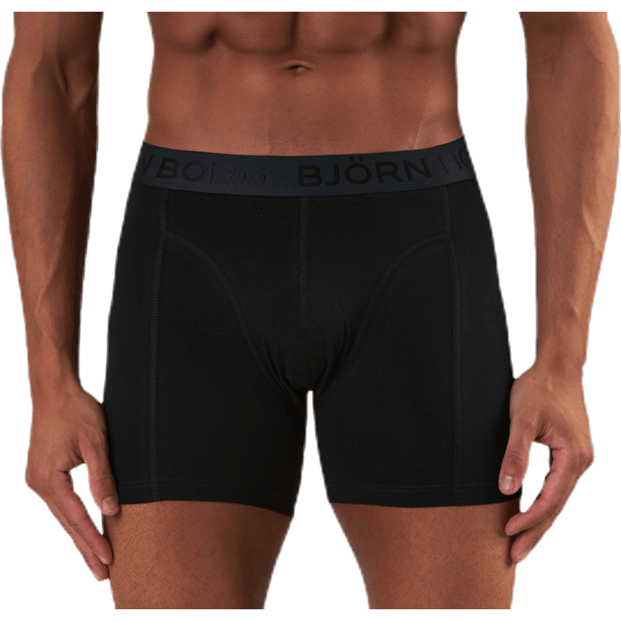 Sammy Solid Shorts 2-Pack Black