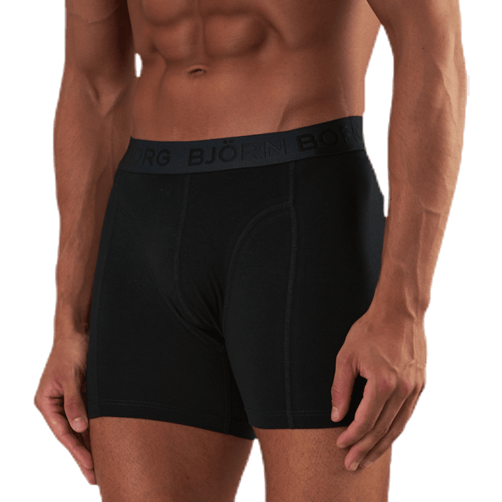 Sammy Solid Shorts 2-Pack Black