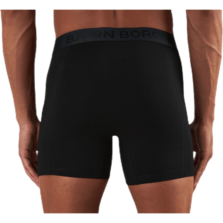 Sammy Solid Shorts 2-Pack Black