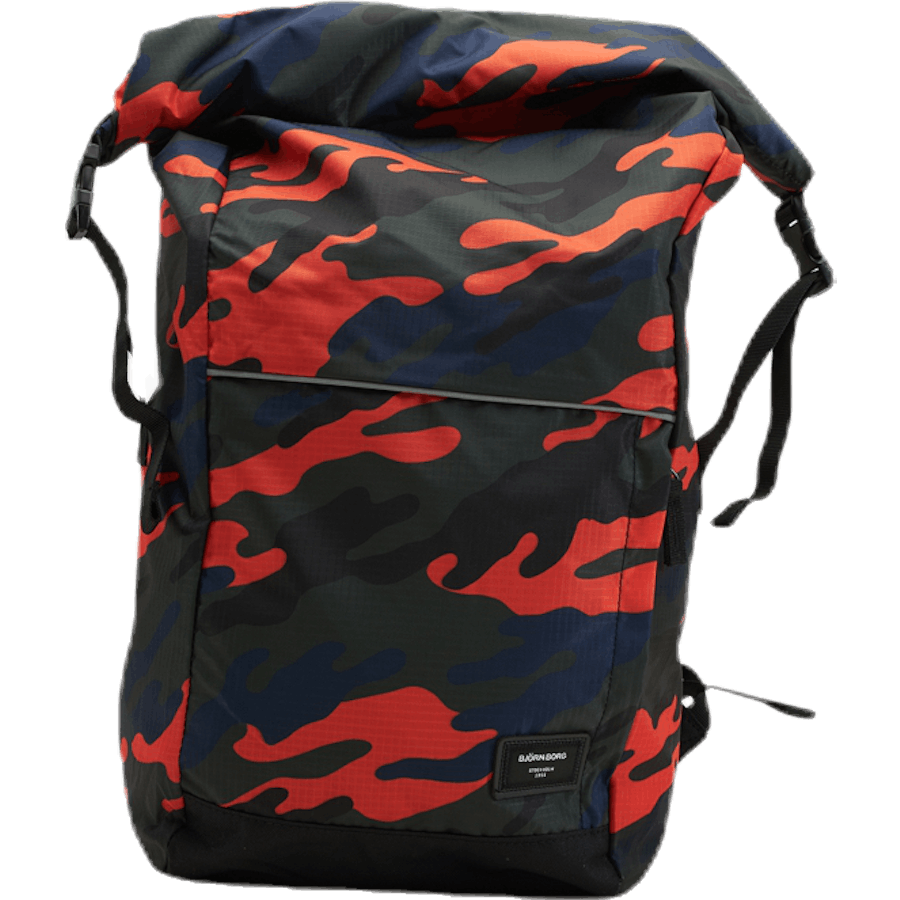 Mike Backpack Orange/Patterned