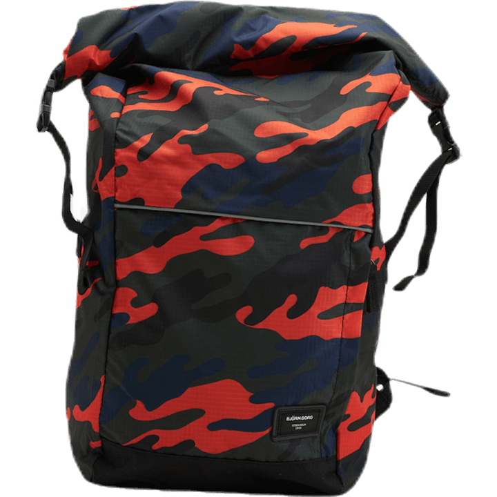 Mike Backpack Orange/Patterned