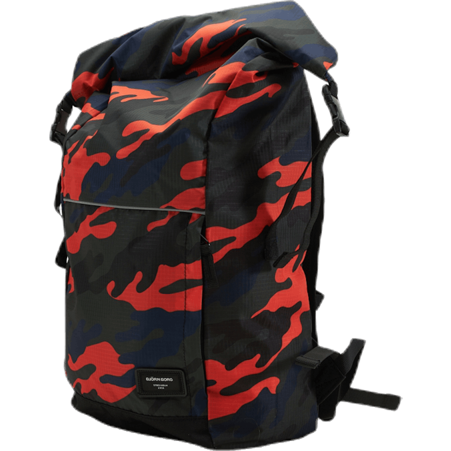 Mike Backpack Orange/Patterned