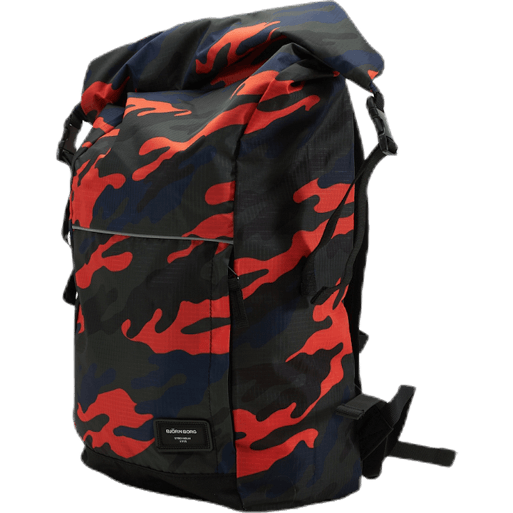 Mike Backpack Orange/Patterned