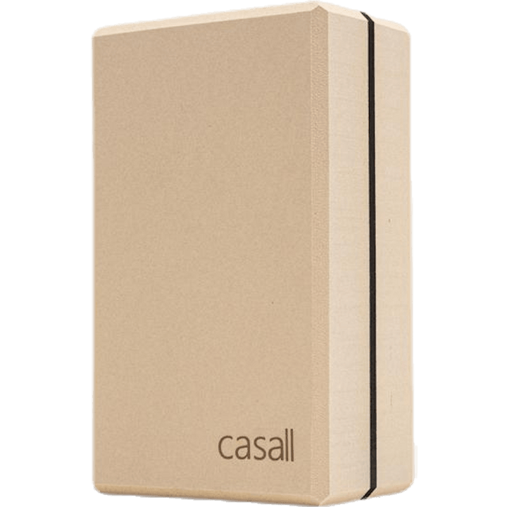 Yoga block bamboo Beige