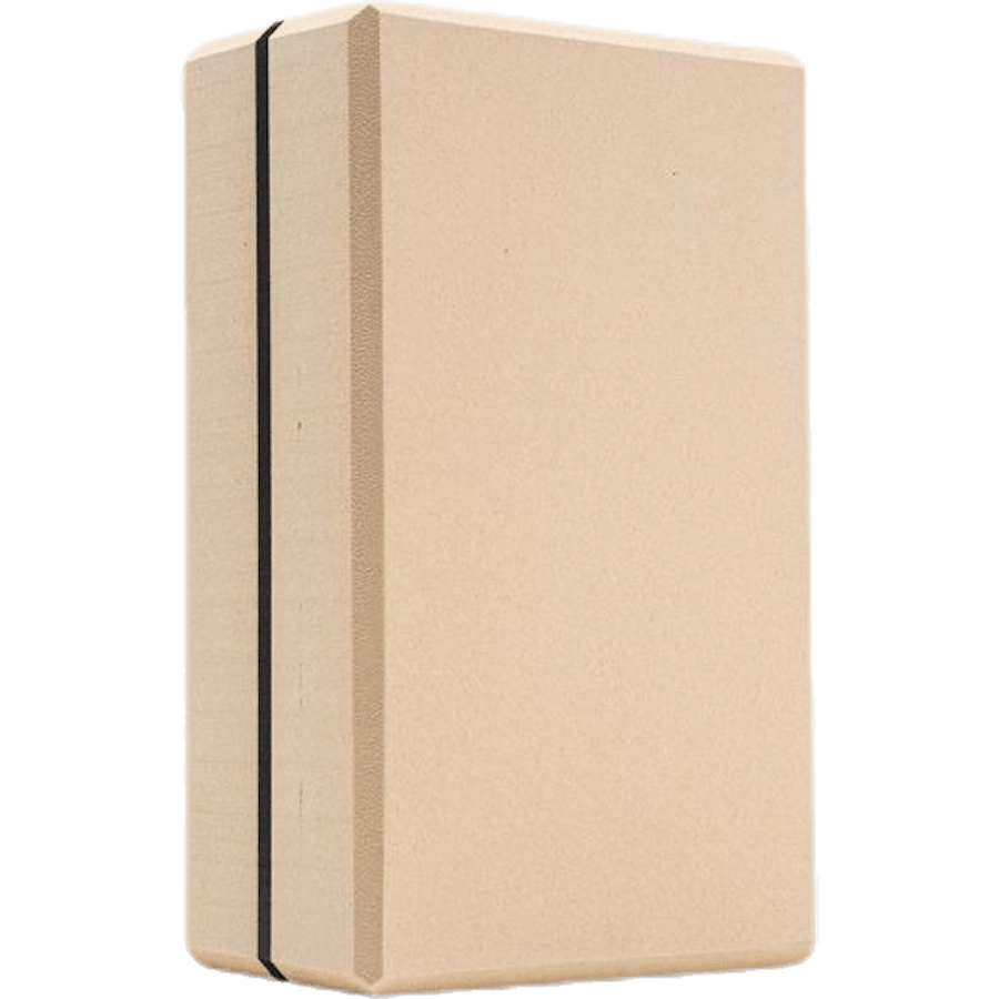 Yoga block bamboo Beige