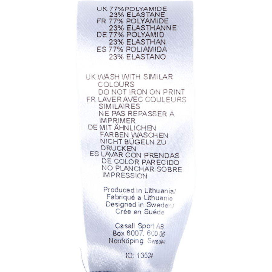 Logo 7/8 Strumpfhose Blau