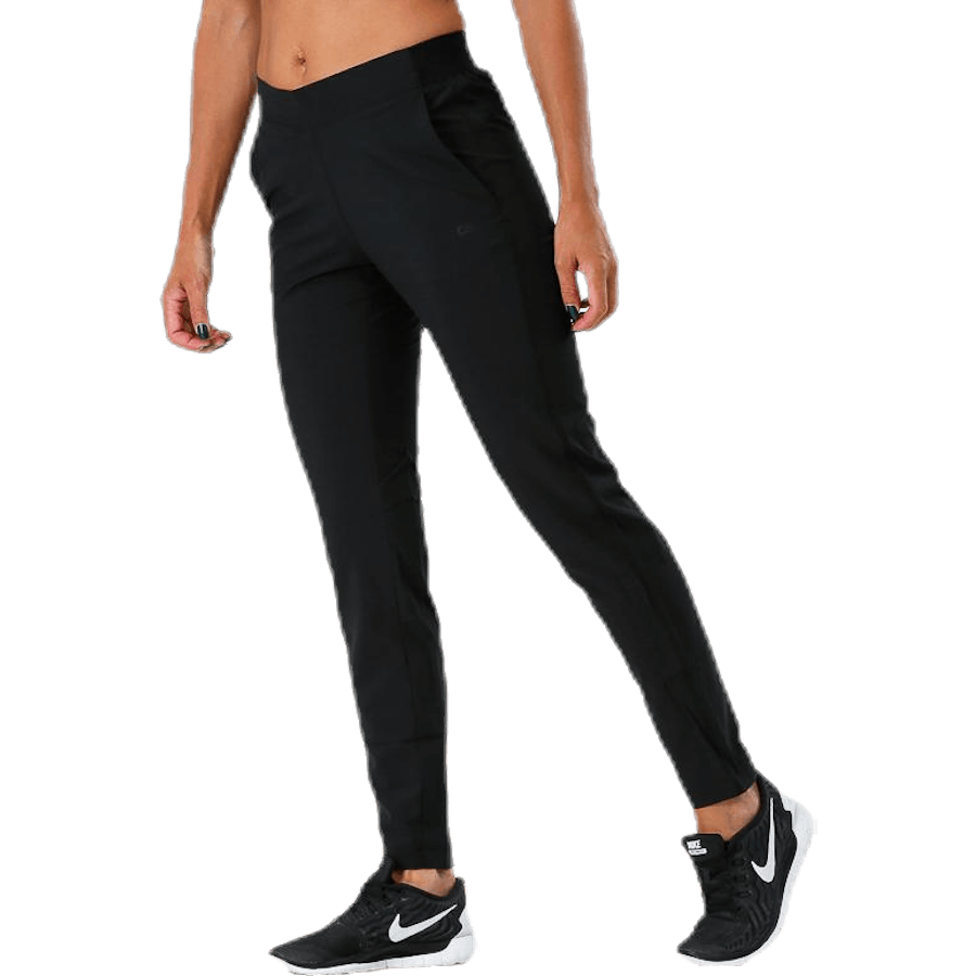 Slim woven pant Black