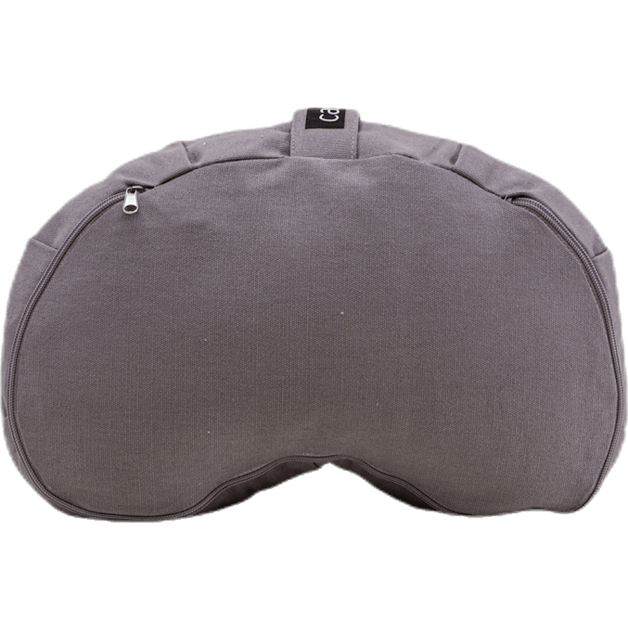 Meditation pillow halfmoon shape Grey