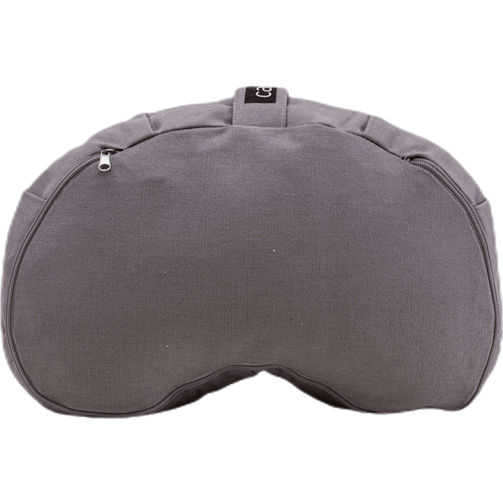 Meditation pillow halfmoon shape Grey