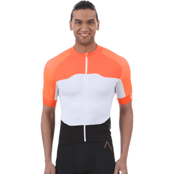 AVIP SS Maglia in ceramica arancio/bianco