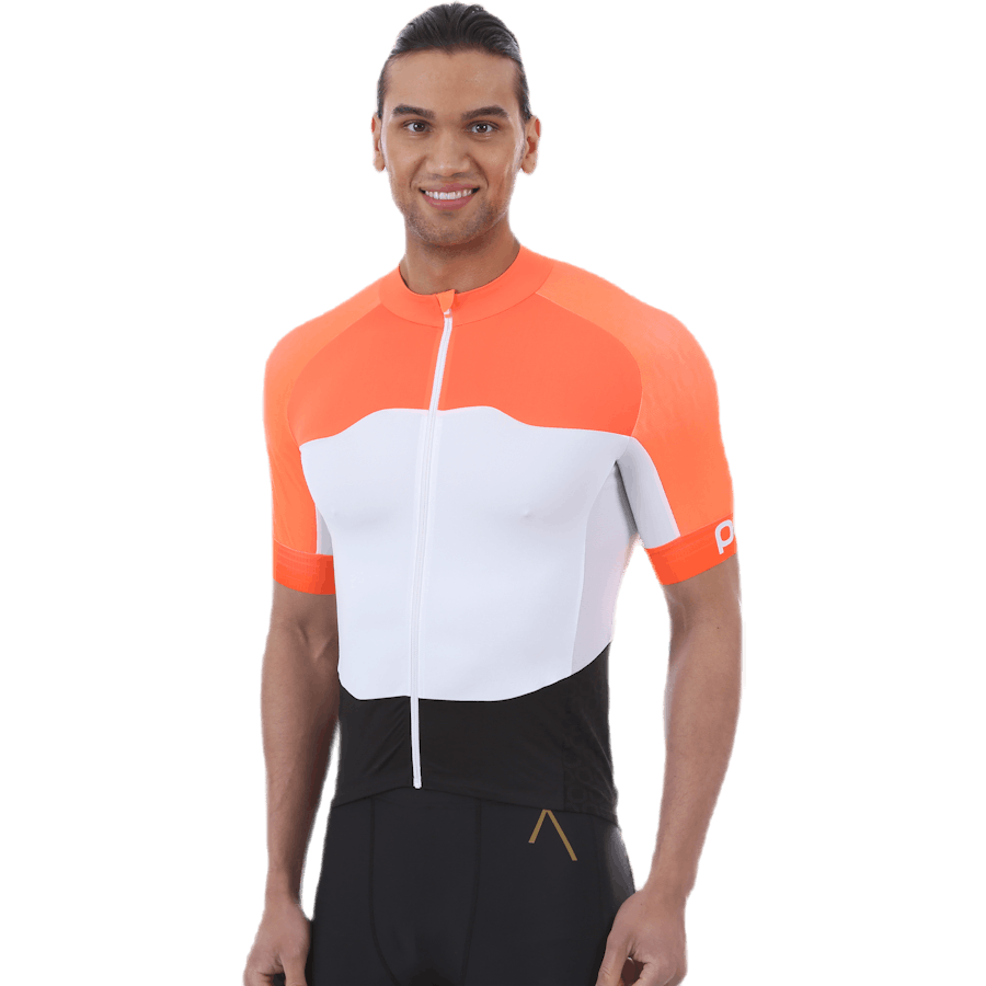 AVIP SS Maglia in ceramica arancio/bianco