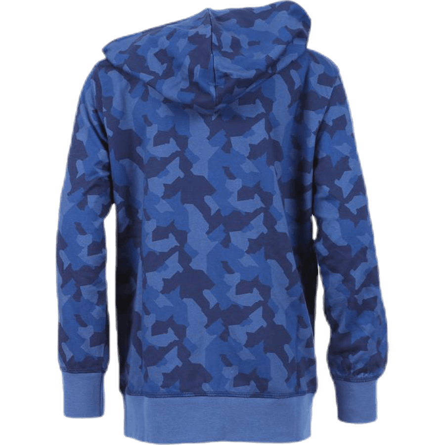 Junior James Camo Zip mustriline/sinine