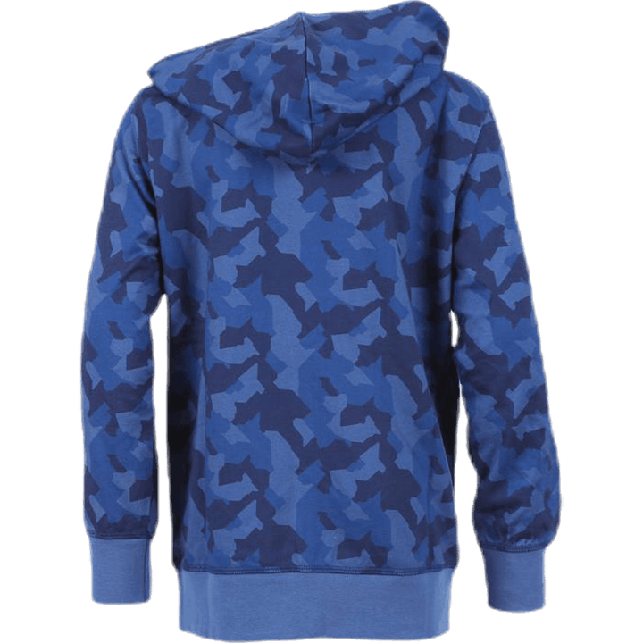 Junior James Camo Zip mustriline/sinine