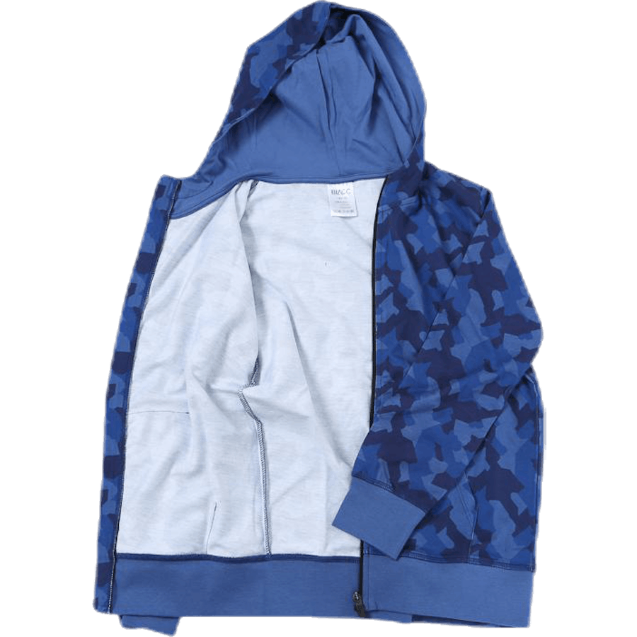 Junior James Camo Zip mustriline/sinine