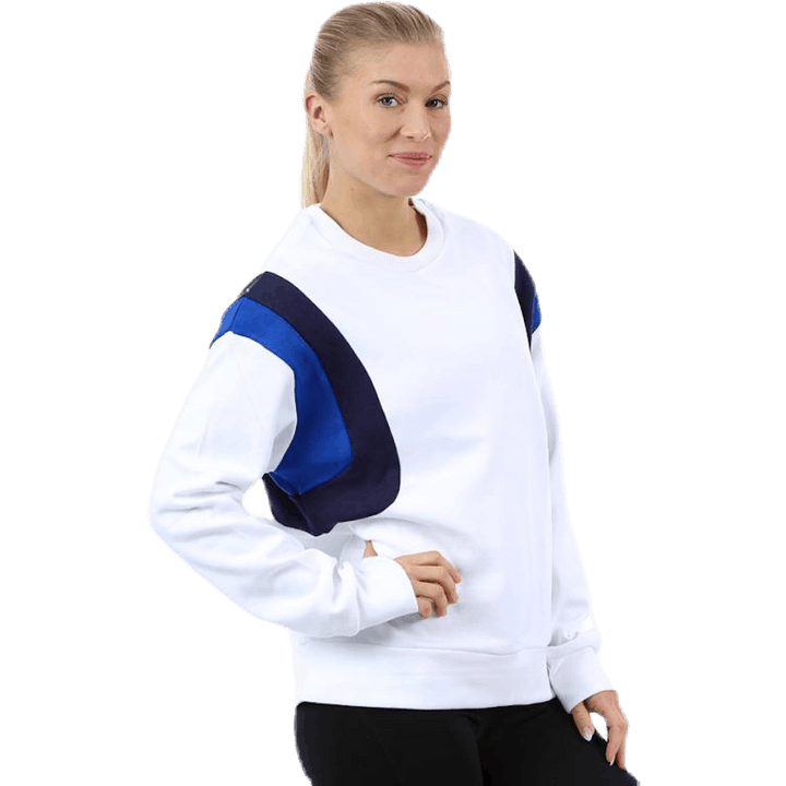 Raise Sweatshirt Blå/Vit