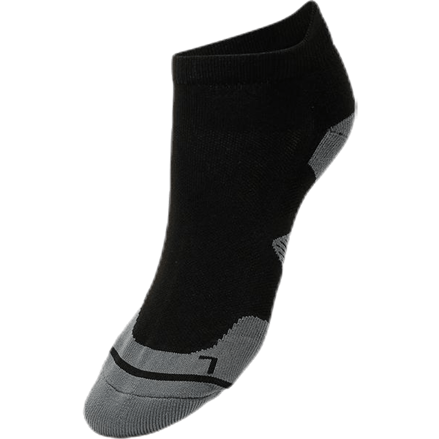 Lot de 2 paires de chaussettes de course blanches/noires