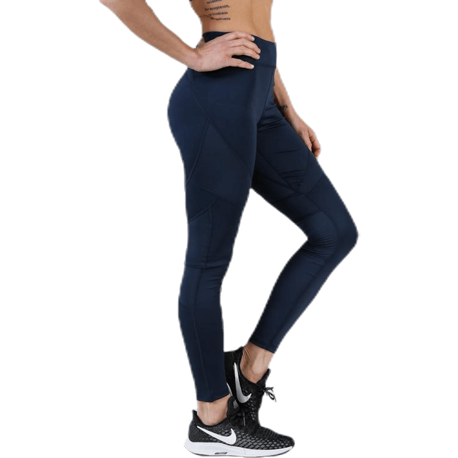 Palette Tights Blue/Black