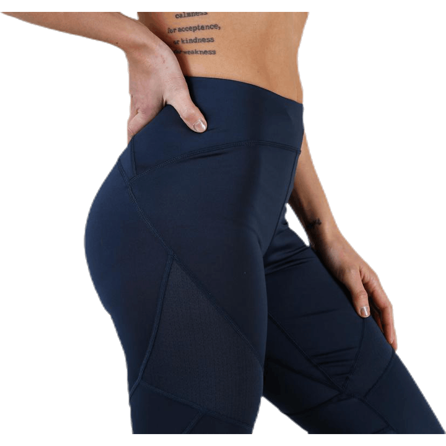 Palette Tights Blue/Black