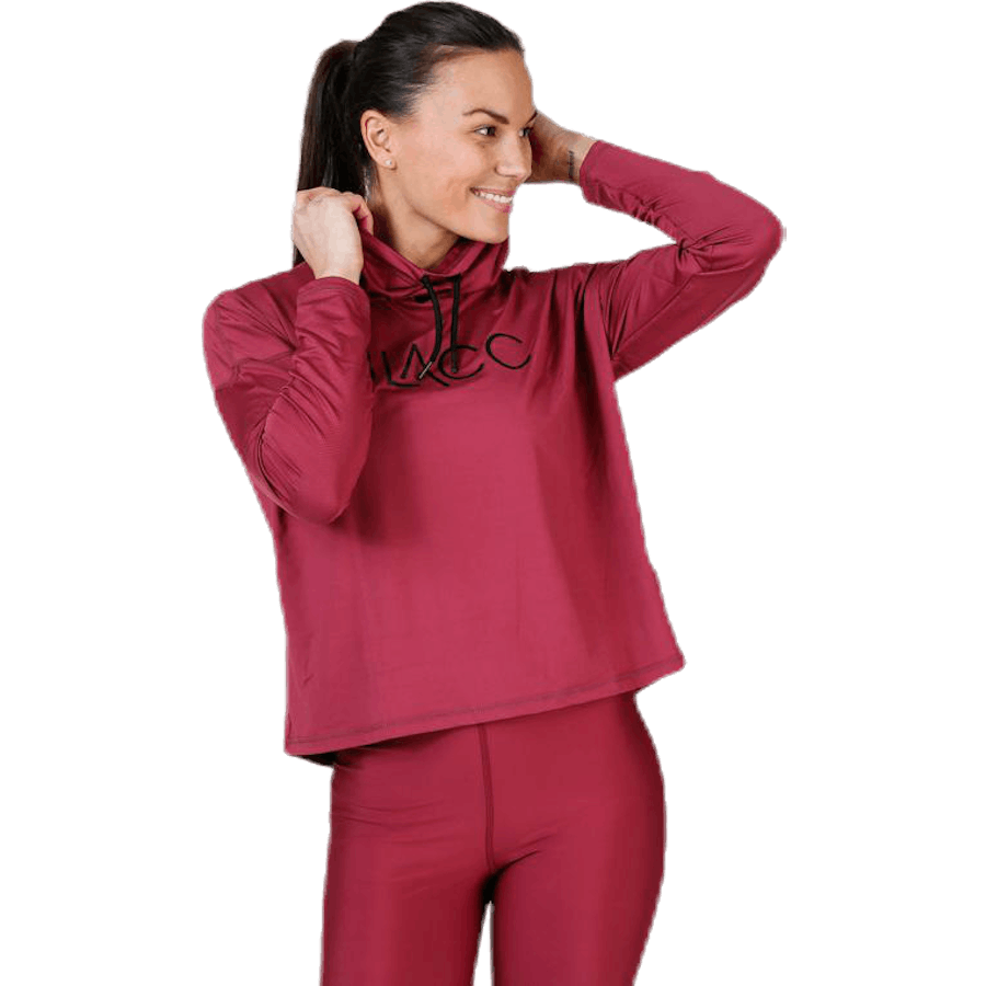 Faxi Crop Sweater Pink