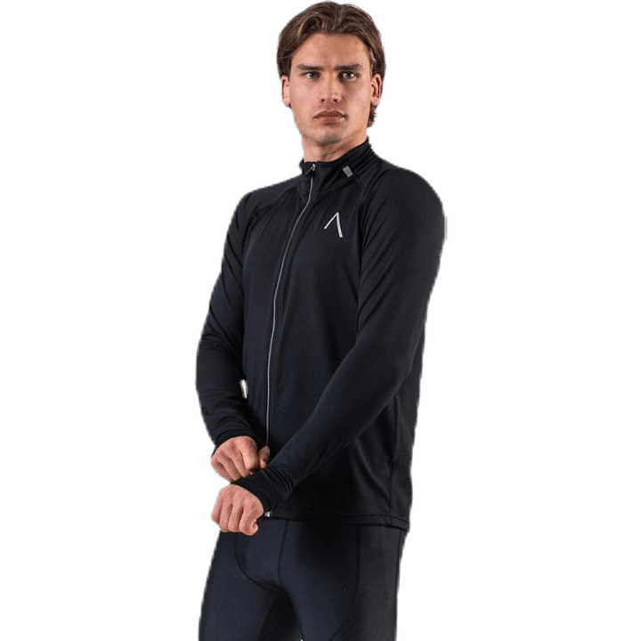 Led Full Zip Black
