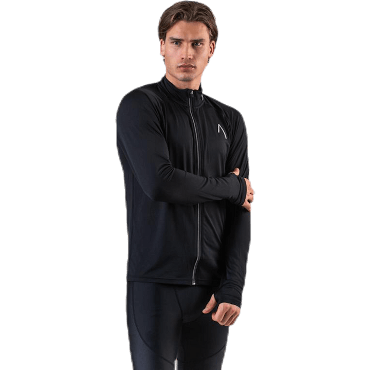 Led Full Zip Black