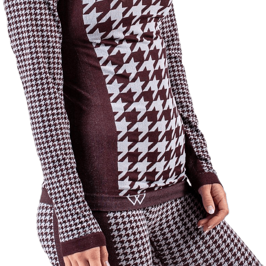 Agnes Top Purple/Brown