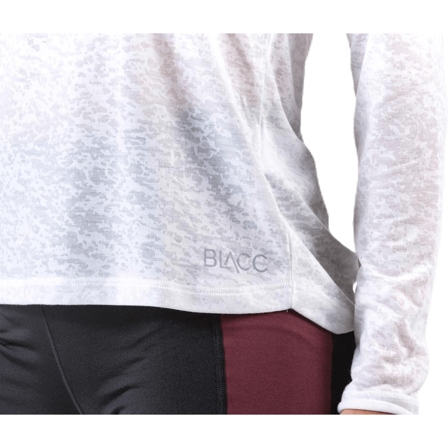 Chakra Langarmshirt Weiß