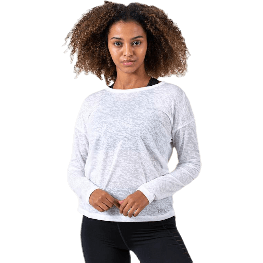Chakra Langarmshirt Weiß