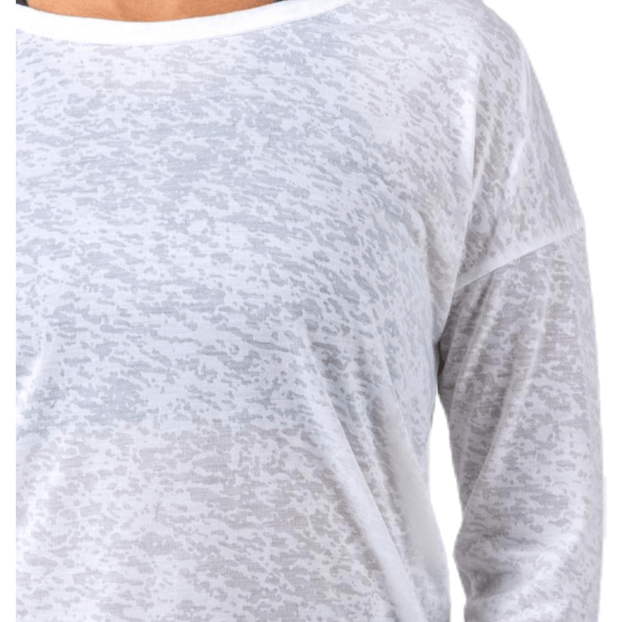 Chakra Langarmshirt Weiß