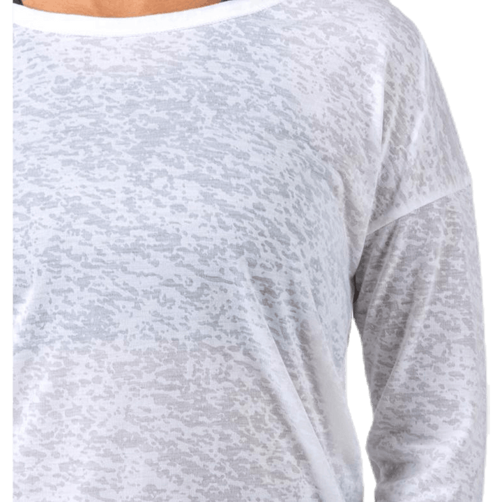 Chakra Langarmshirt Weiß