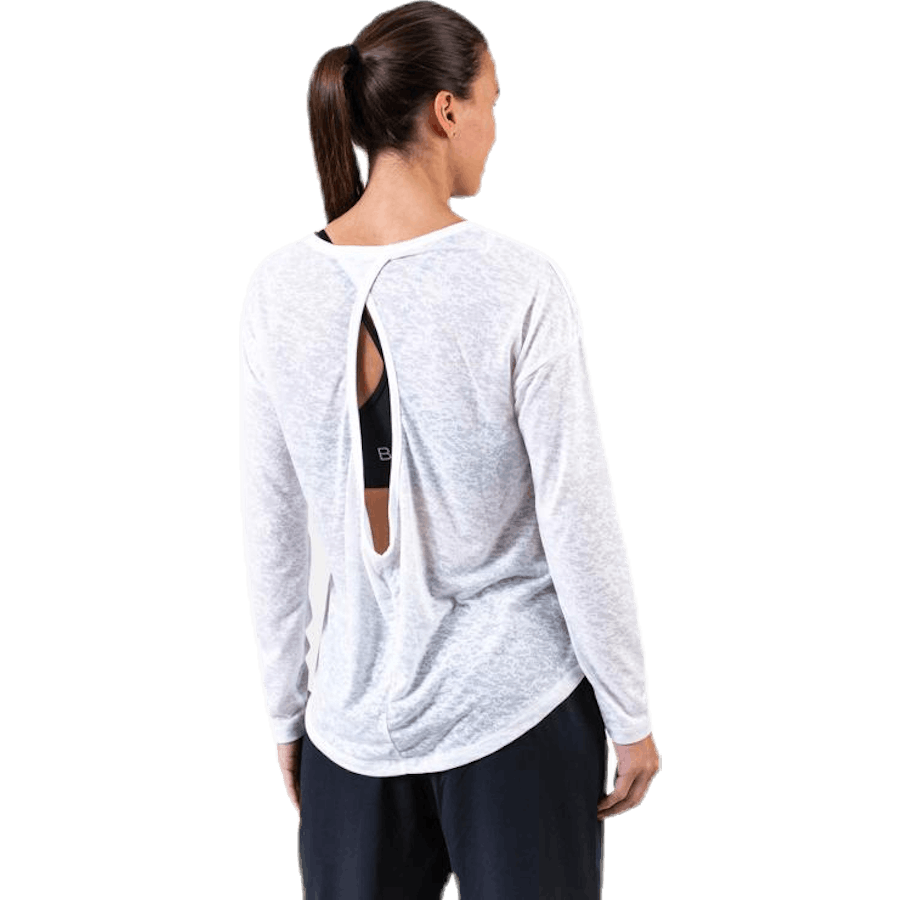 Chakra Langarmshirt Weiß