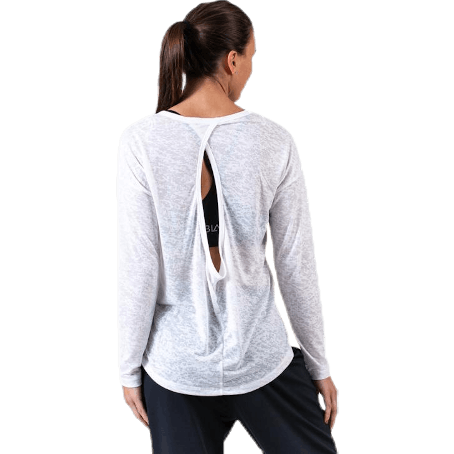 Chakra Langarmshirt Weiß