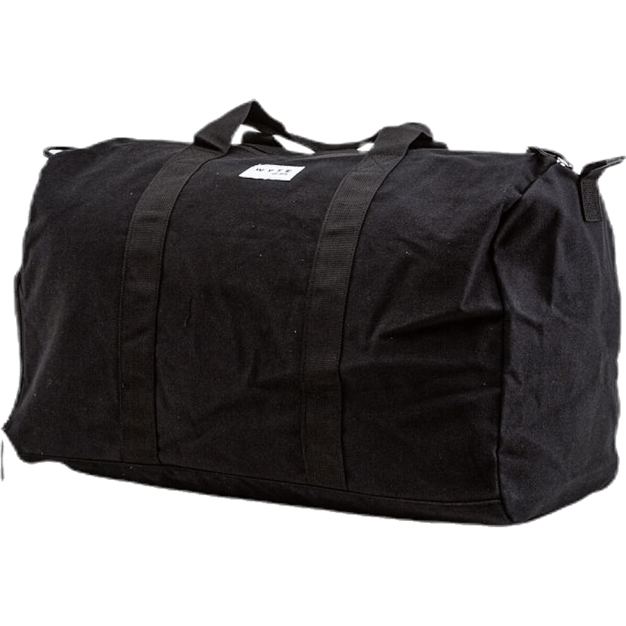 Canvas-Wochenendtasche Schwarz