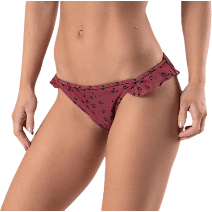 Wikolia Frill Brief Patterned/Red