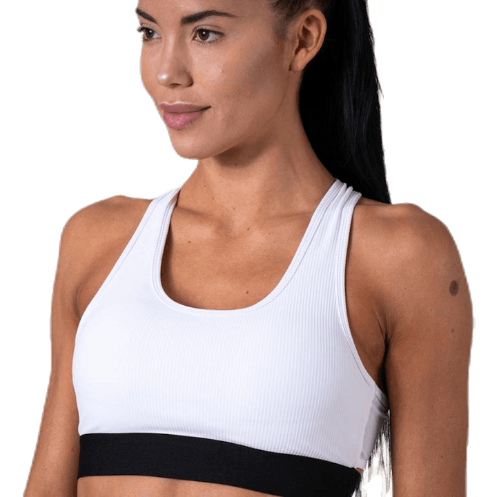 Koray Rib Bra Vit