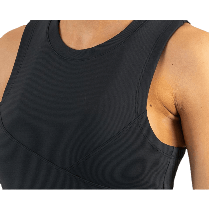 Koray Rib Tank Black