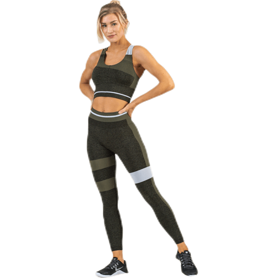 Halley Seamless Tights Green