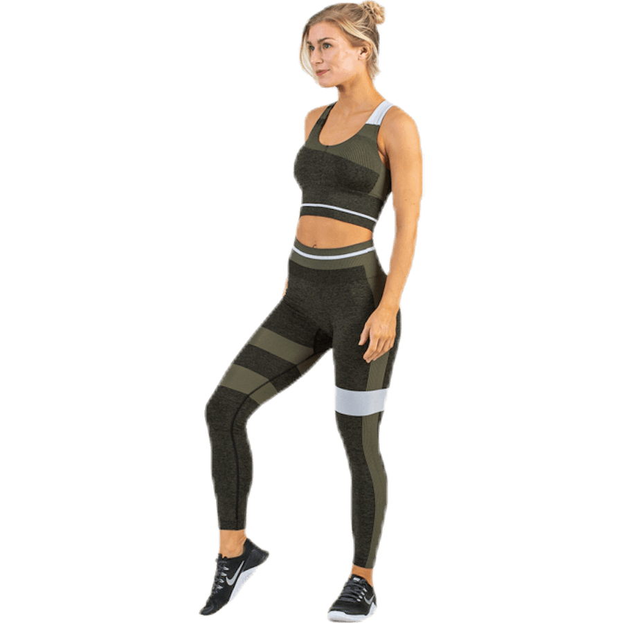 Halley Seamless Tights Green
