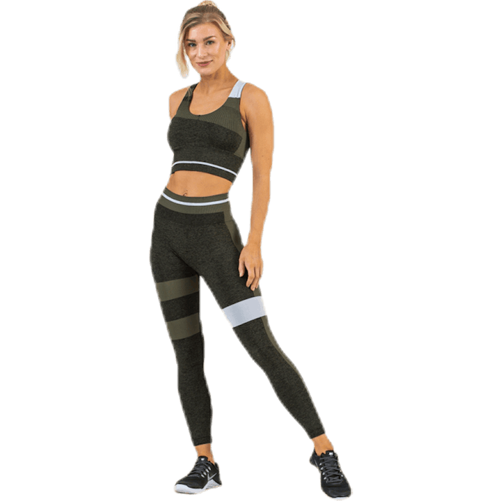Halley Seamless Tights Green