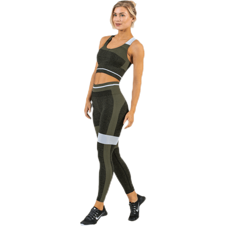 Halley Seamless Tights Green