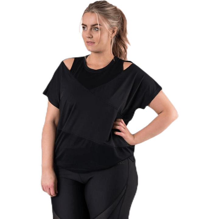 Alula Plus Size Tee Black