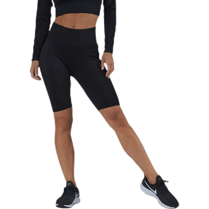 Short côtelé Bonnie noir