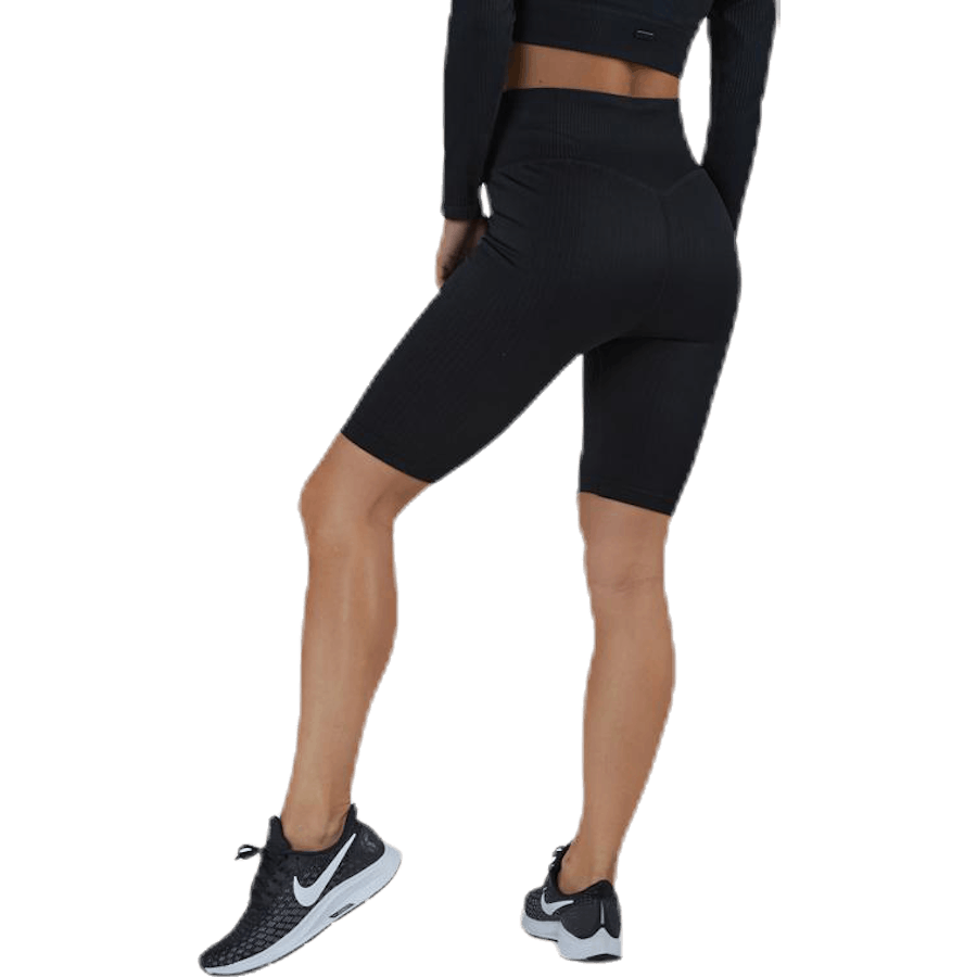 Short côtelé Bonnie noir