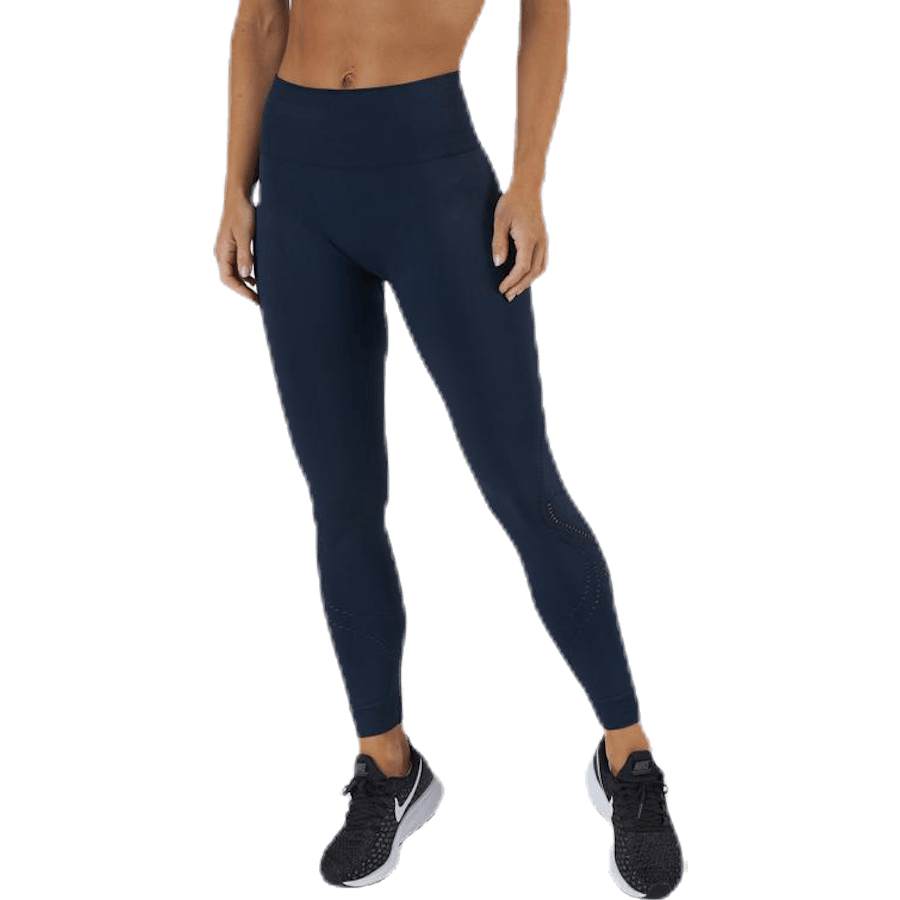 Leggings abstraits sans coutures bleus