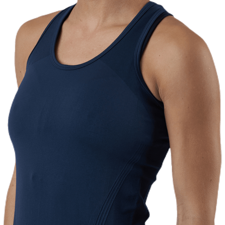 Hatha Seamless Tank Top Blue