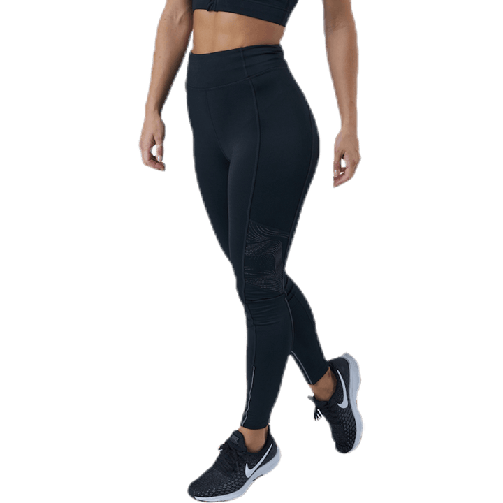 Fast Lane Vintertights Svart/Silver
