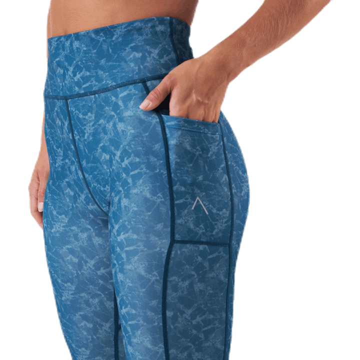 Collants Tempo Bleu