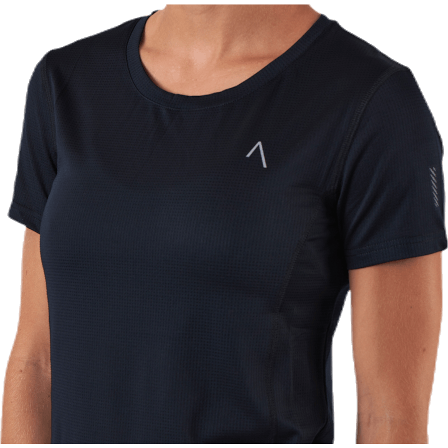 Brick Mesh Tee Black