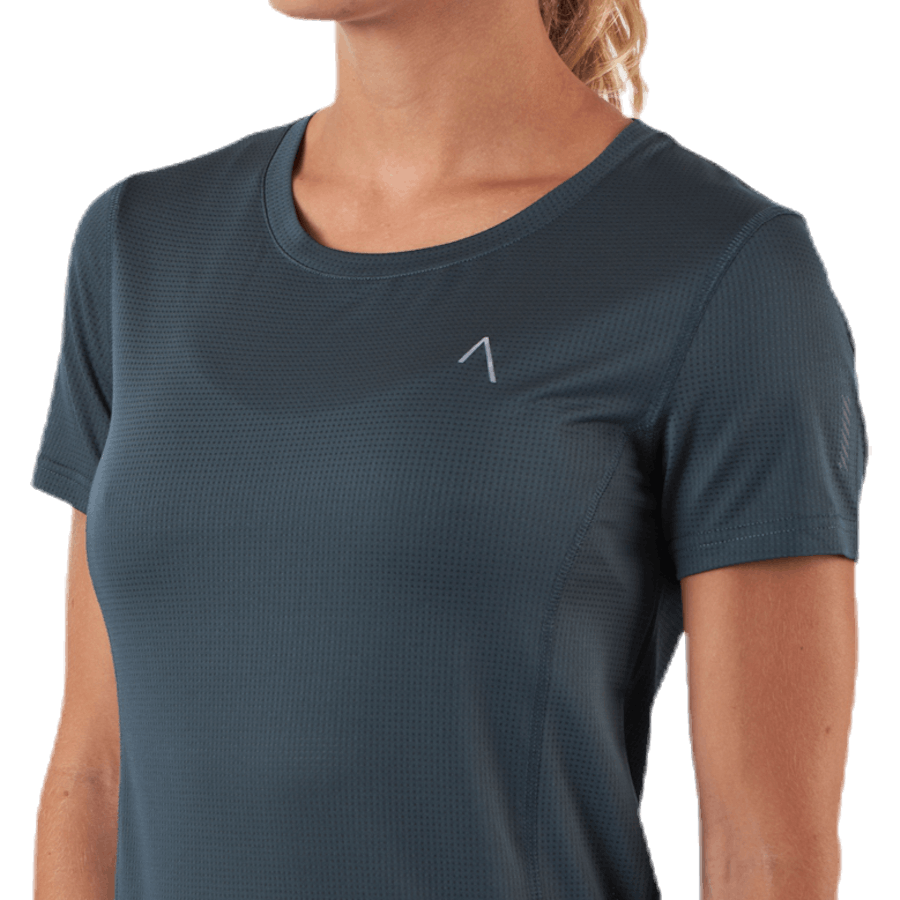 Brick Mesh Tee Green